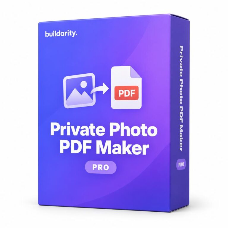 Private Photo PDF Maker Pro