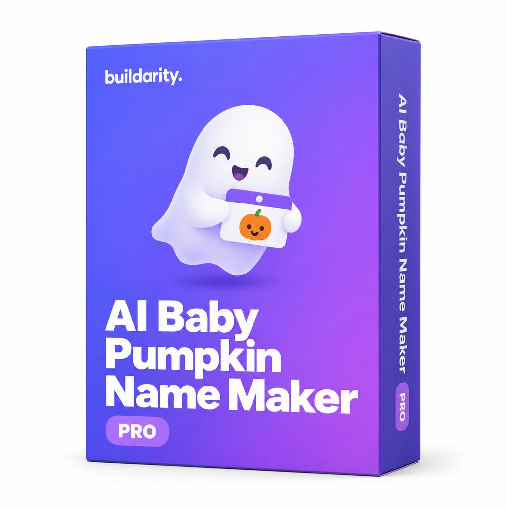 AI Baby Pumpkin Name Maker Pro
