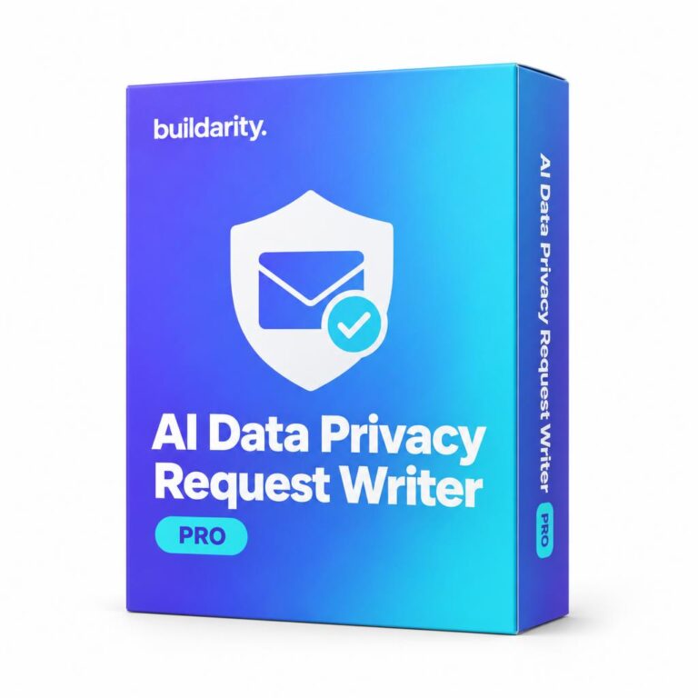 AI Data Privacy Request Writer Pro
