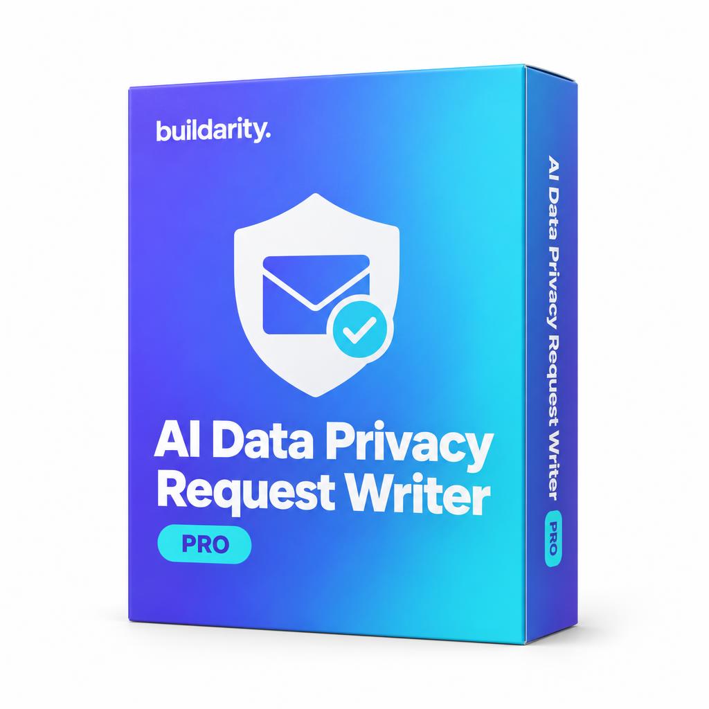 AI Data Privacy Request Writer Pro