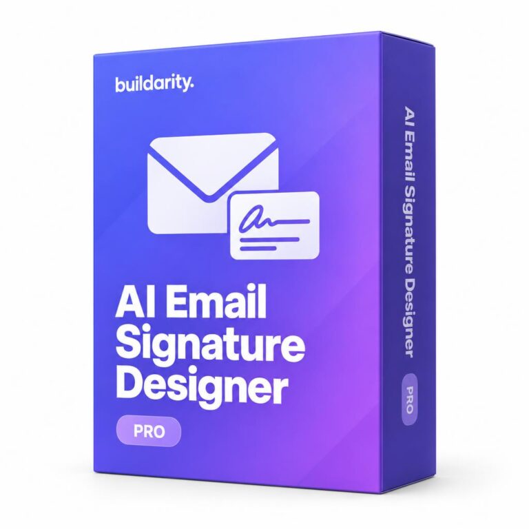 AI Email Signature Designer Pro