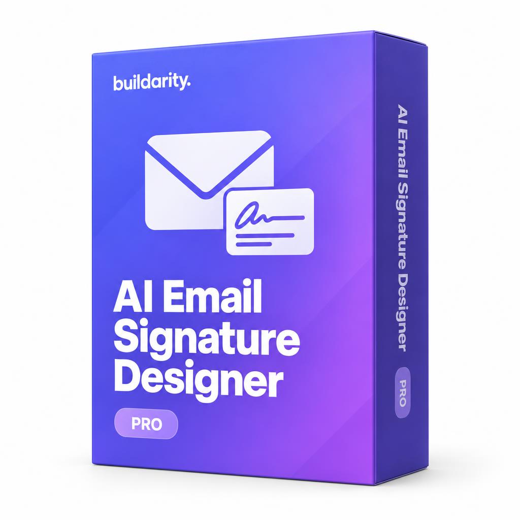 AI Email Signature Designer Pro