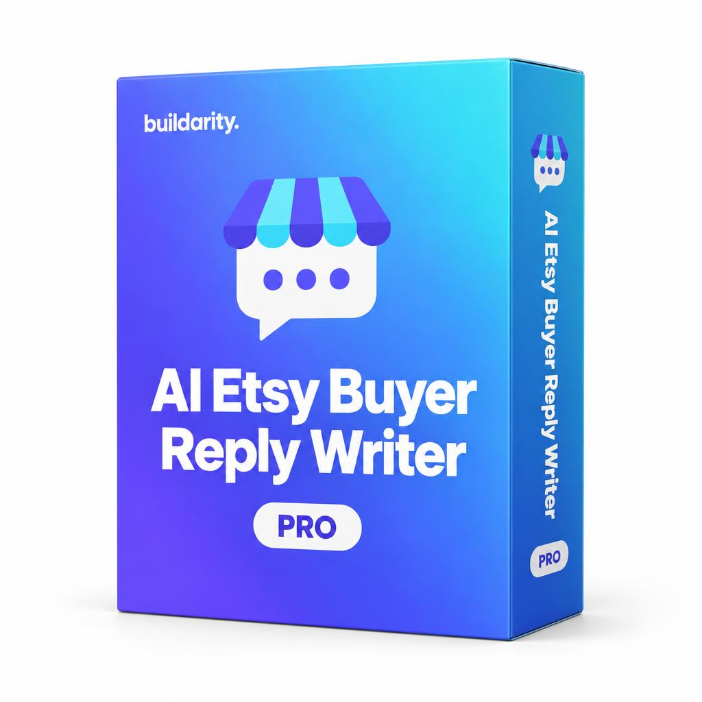 AI Etsy Buyer Reply Writer Pro