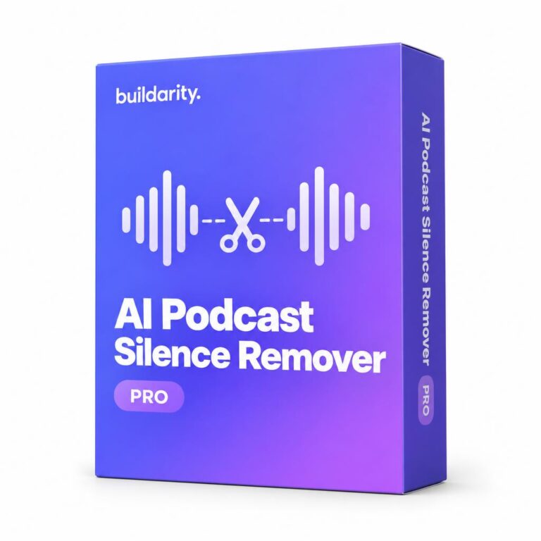 AI Podcast Silence Remover Pro