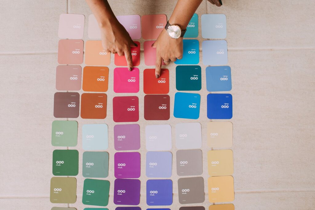 Color palette generator with WCAG contrast checks